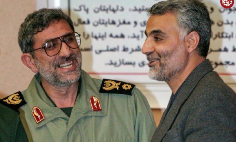 عکس؛ سفر در زمان؛ «سردار سلیمانی، حداد عادل و احمدی نژاد» در یک مراسم؛ دهه 90