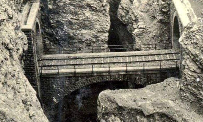 عکس؛ سفر در زمان؛ ۸۶ سال پیش؛ مسیر راه‌آهن در دل کوه‌های زاگرس