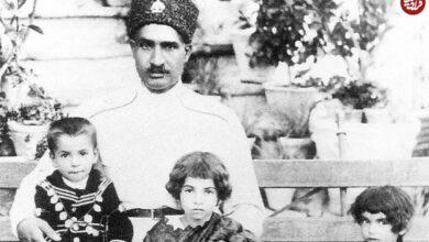 عکس؛ سفر به تاریخ؛ همسران دوم و سوم رضاخان در یک قاب؛ سال 1324