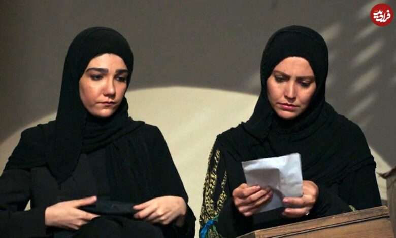 عکس؛ سفر به تاریخ؛ عکس یادگاری «طوبی و غزاله» در پشت صحنه سریال «طوبی»