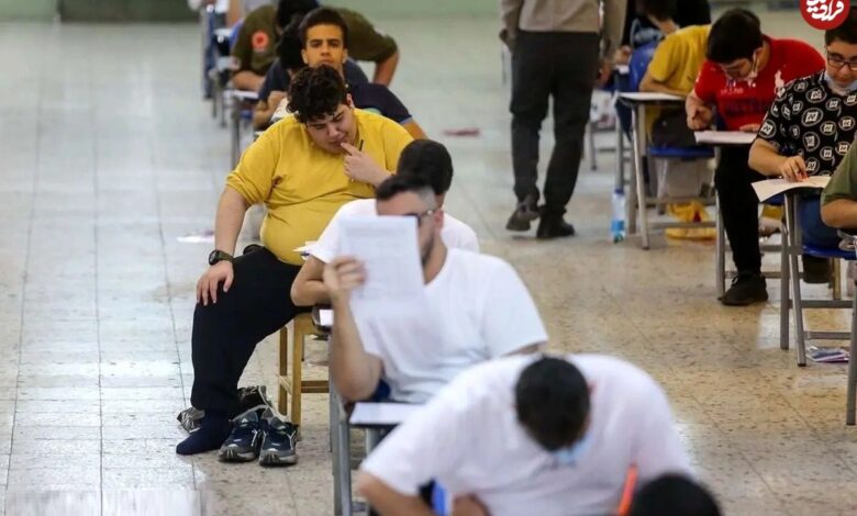 عکس؛ سفر در زمان؛ اولین کنکور سراسری ورود به دانشگاه‌ها ۱۵ مرداد ۱۳۴۸