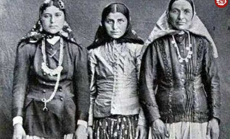 عکس؛ سفر در زمان؛ زیبایی واقعی دختران ایرانی در عصر قاجار