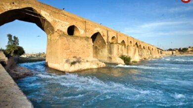 عکس؛ سفر در زمان؛ پل دزفول، ۱۸۹۵ میلادی