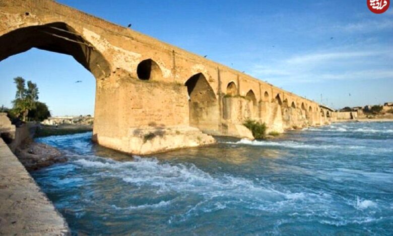 عکس؛ سفر در زمان؛ پل دزفول، ۱۸۹۵ میلادی