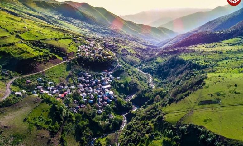تصاویر؛ روستای ناتر کلاردشت؛ بهشتی پنهان در دل کوه
