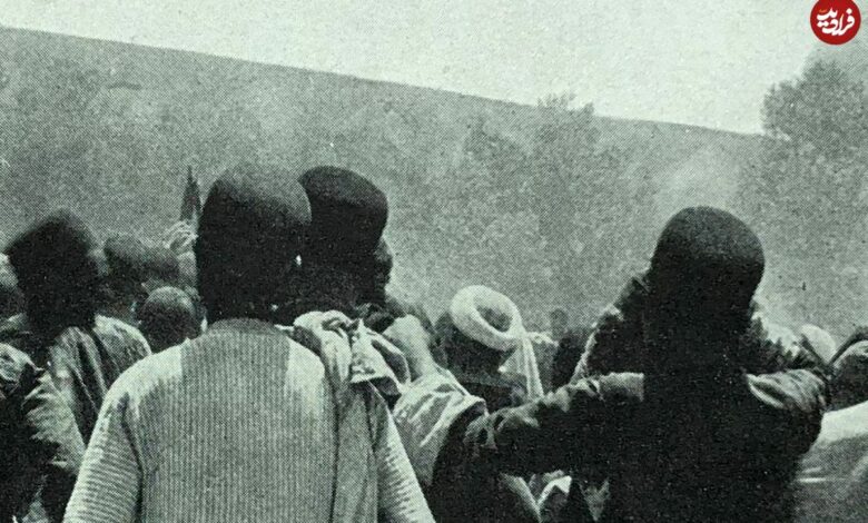 عکس؛ سفر به تاریخ؛ صحنۀ اعدام «جعفر خولی، راهزن دوران قاجار» در میدان نقش جهان عکس؛ سفر به تاریخ؛ صحنۀ اعدام «جعفر خولی، راهزن دوران قاجار» در میدان نقش جهان