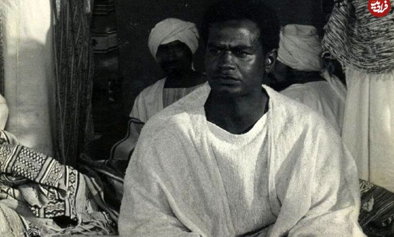 عکس؛ سفر در زمان؛ «بلال حبشی» در پشت صحنه فیلم محمد رسول الله؛ سال 1354 عکس؛ سفر در زمان؛ «بلال حبشی» در پشت صحنه فیلم محمد رسول الله؛ سال 1354