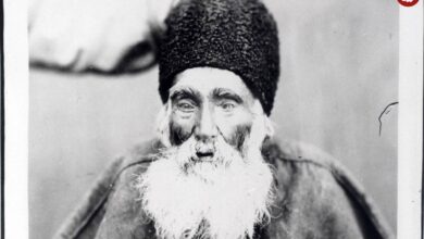 عکس؛ سفر در زمان؛ عکس پیرترین ایرانی زمان قاجار با ۱۲۰ سال سن