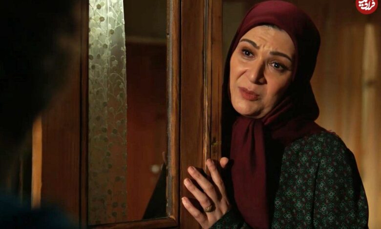 عکس؛ سفر در زمان؛ «هما سعادت» در اتاق گریم سریال پایتخت 7؛ سال 1403