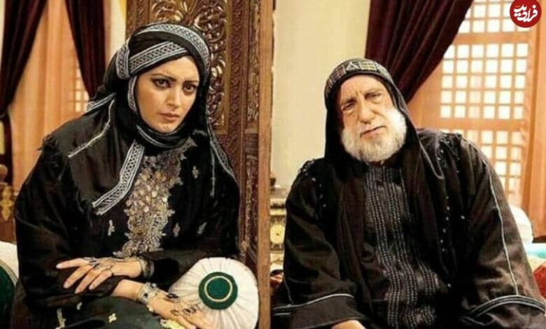 عکس؛ سفر در زمان؛ «عَبدالله بن زُبَیر» سریال مختار در جوانی در کنار پدرش؛ دهه 40