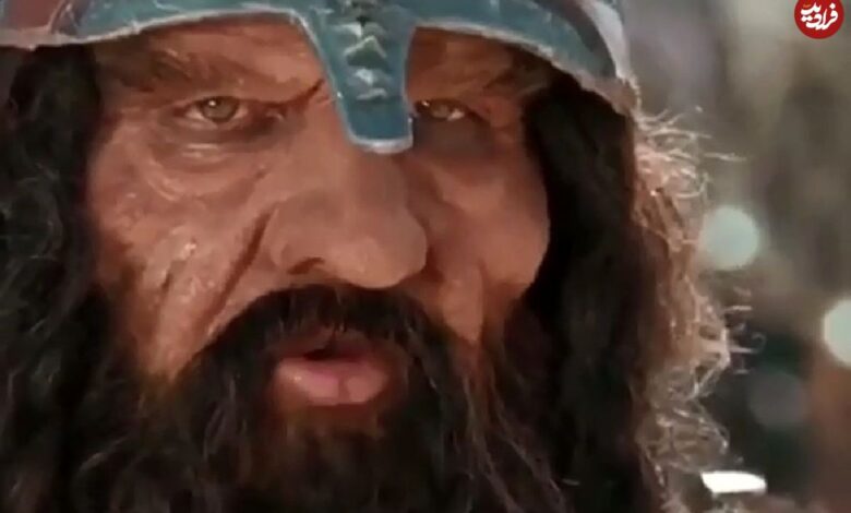 عکس؛ سفر در زمان؛ «یل یل شام» سریال مختار در کنار رونی کلمن؛ سال 1397