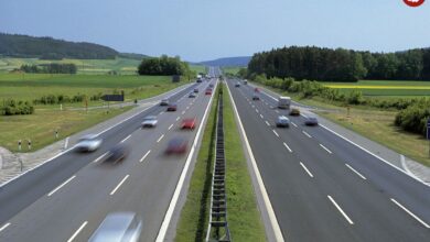 عکس؛ سفر در زمان؛ تصویری از نخستین اتوبان جهان