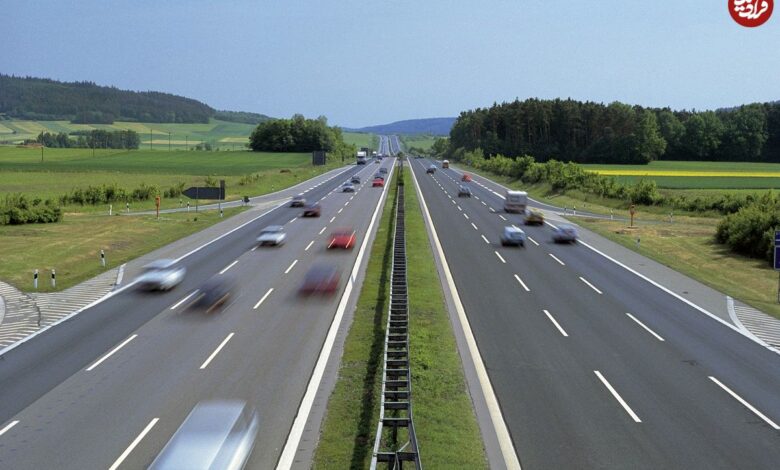 عکس؛ سفر در زمان؛ تصویری از نخستین اتوبان جهان