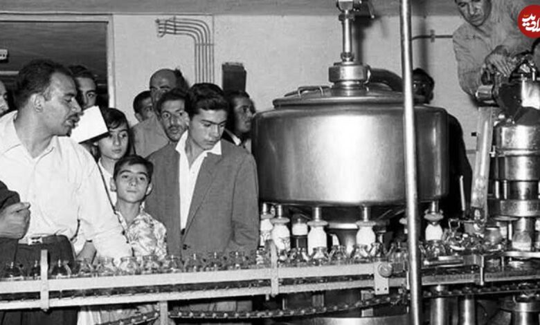 عکس؛ سفر در زمان؛ اولین کارخانه شیر پاستوریزه تهران افتتاح شد!