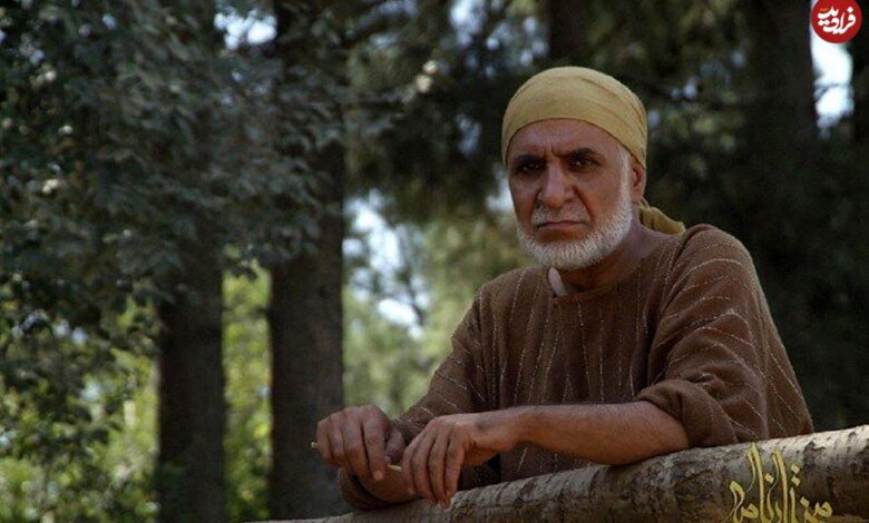 عکس؛ سفر در زمان؛ «زربی، غلام مختار» سریال مختارنامه در 59 سالگی؛ سال 96