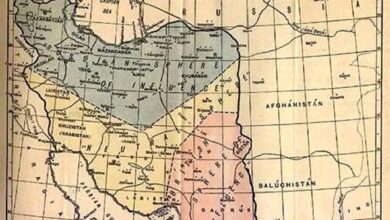 عکس؛ سفر در زمان؛ کاریکاتور توهین آمیز روس‌ها بعد از قرارداد سن پترزبورگ