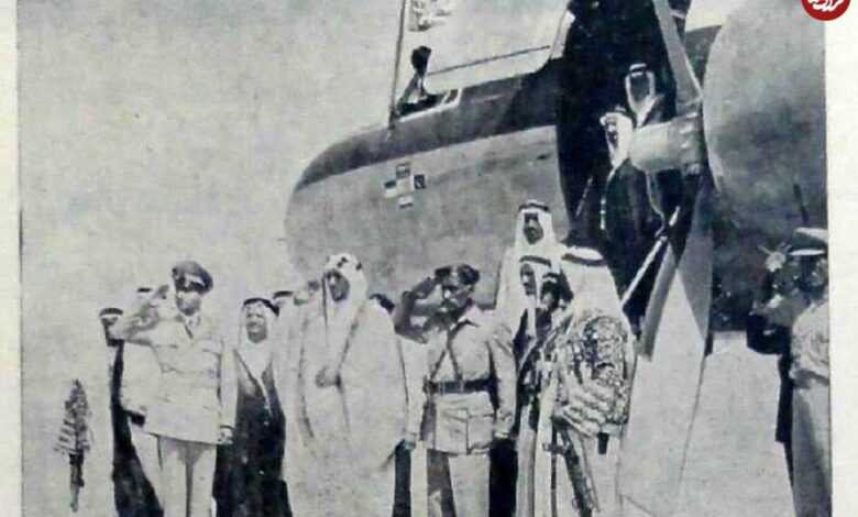 تصاویر؛ سفر در زمان؛ تصاویر تاریخی میزبانی محمدرضا پهلوی از پادشاه عربستان در صاحبقرانیه! تصاویر؛ سفر در زمان؛ تصاویر تاریخی میزبانی محمدرضا پهلوی از پادشاه عربستان در صاحبقرانیه!