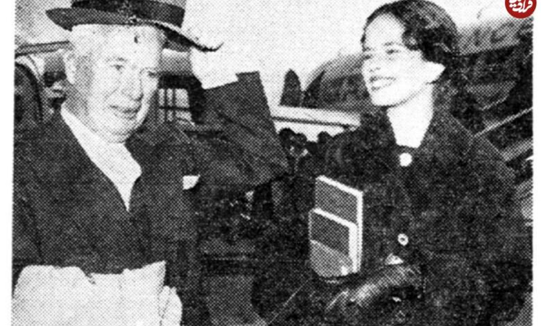 عکس؛ سفر در زمان؛ چارلی چاپلین در تهران دیده شد!