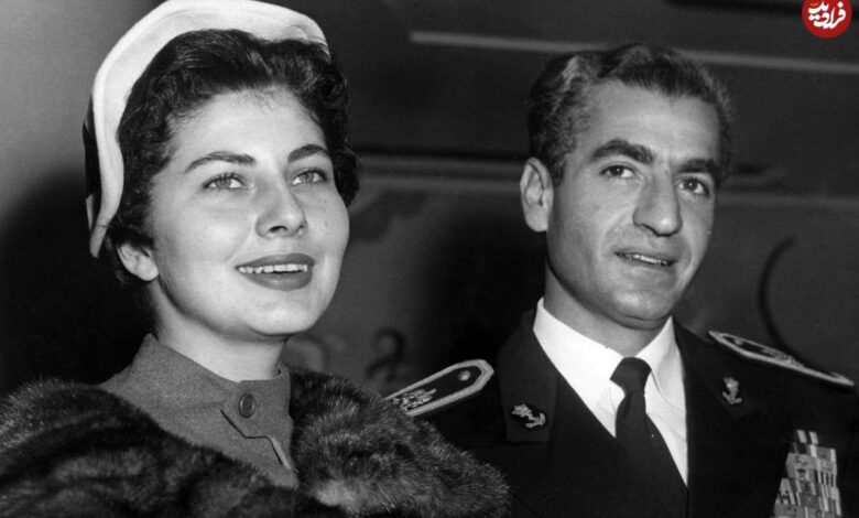 تاریخ و سفر در زمان؛ (عکس) | «محم ضا پهلوی و همسر دوم» حال ورود به محل برگزاری جشن عروسی سال 1329 عکس| سفر در زمان؛ «محمدرضا پهلوی و همسر دوم» در حال ورود به محل برگزاری جشن عروسی؛ سال 1329