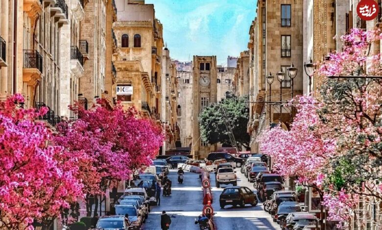 عکس؛ سفر به تاریخ؛ «بازار میوه فروشان بیروت لبنان»؛ سال 1351