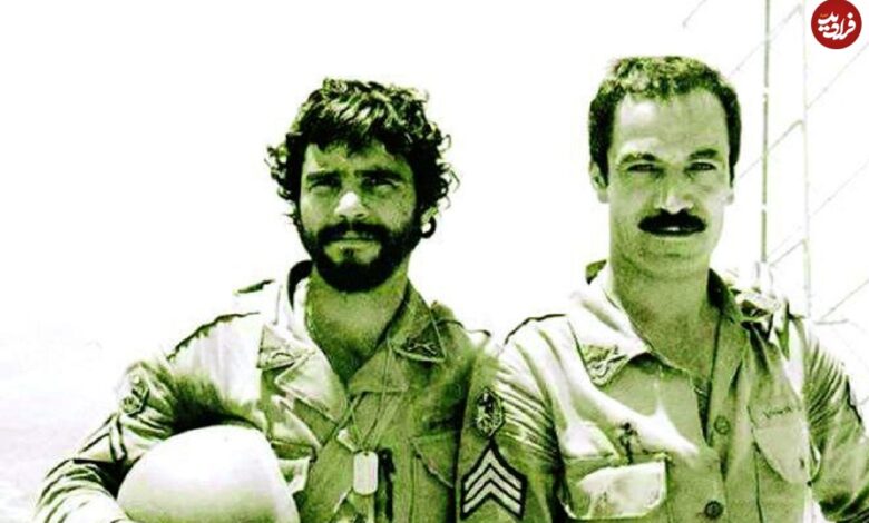 عکس؛ سفر در زمان؛ «سعید راد، ناصر ملک مطیعی، بیک ایمانوردی و سپیده» در کنار هلی‌کوپتر شینوک هوانیروز؛ سال 56