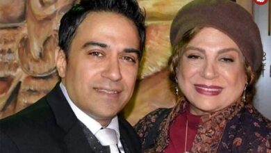 (عکس) سفر در زمان؛ «گوهر خیراندیش، جمشید اسماعیل خانی و پسرشان امید»؛ دهه 50