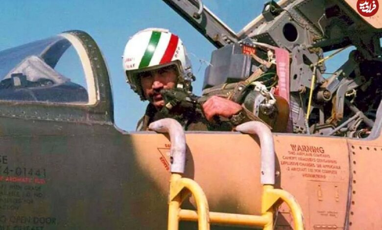 عکس؛ سفر در زمان؛ «غلامرضا جمالی» خلبان مشهور F-5 بعد فارغ التحصیلی در آمریکا؛ سال 56