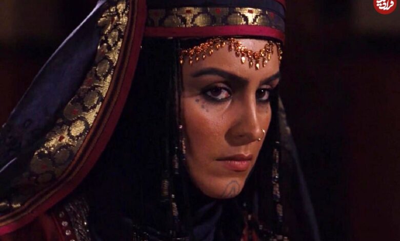 عکس؛ سفر در زمان؛ «ماهچهره خلیلی و داوود میرباقری» در پشت صحنه سریال مختار؛ دهه 80