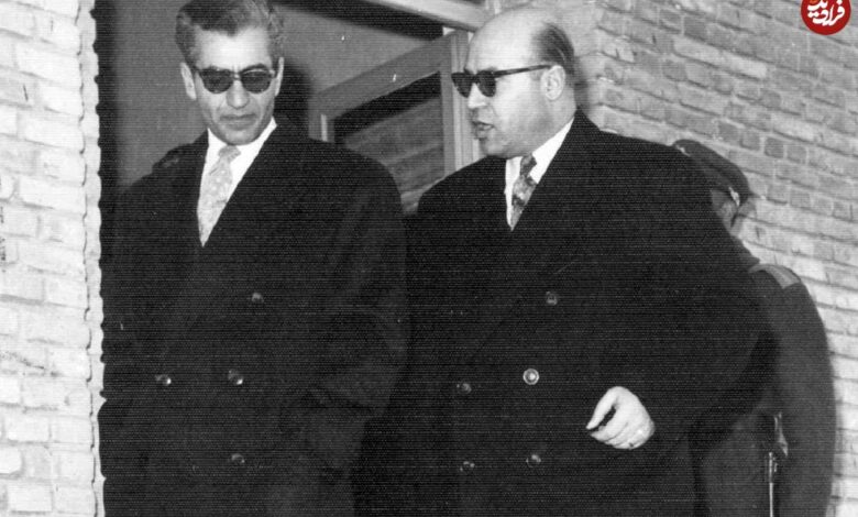 عکس؛ سفر در زمان؛ «شریفامامی در کنار فریده دیبا، مادر فرح»؛ اواخر دهه 30 عکس؛ سفر در زمان؛ «شریفامامی در کنار فریده دیبا، مادر فرح»؛ اواخر دهه 30