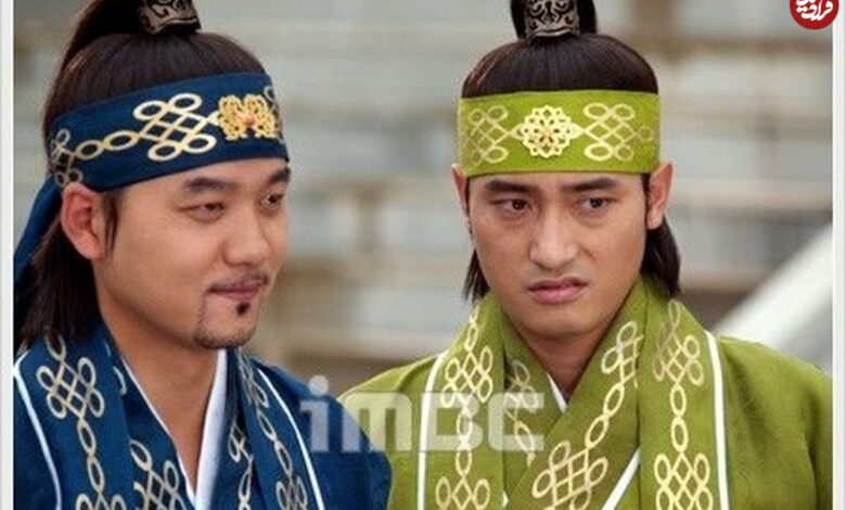 تاریخ و سفر در زمان؛ (عکس) به ژست «یونگپو» بر روی اسب پشتصحنه سریال «جومونگ» عکس؛ سفر به تاریخ؛ ژست «یونگپو» بر روی اسب در پشتصحنه سریال «جومونگ»