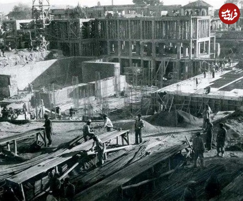 تاریخ و سفر در زمان؛ (عکس) به عملیات ساخت «دانشگاه تهران» 91 سال قبل