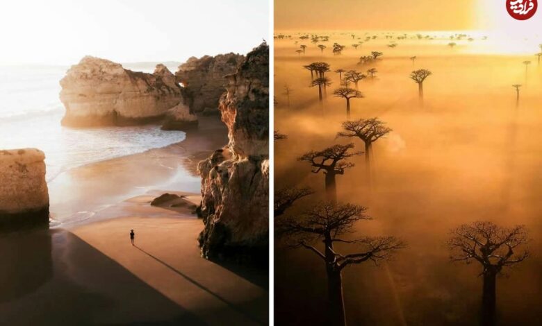 تصاویر؛ منظرههای خیرهکنندهای که «پهپادها» به تصویر کشیدهاند تصاویر؛ منظرههای خیرهکنندهای که «پهپادها» به تصویر کشیدهاند