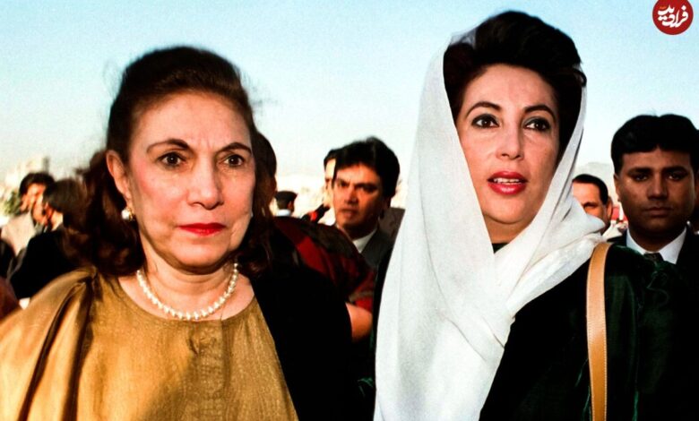 عکس؛ سفر در زمان؛ استقبال شریفامامی از «نصرت بوتو» در فرودگاه مهرآباد؛ دهه 50 عکس؛ سفر در زمان؛ استقبال شریفامامی از «نصرت بوتو» در فرودگاه مهرآباد؛ دهه 50