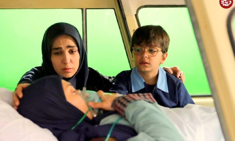 عکس؛ سفر در زمان؛ «اکرم، پونه، مامان صدیقه و زینب احدی» در پشت صحنه سریال بچه مهندس 1؛ سال 97