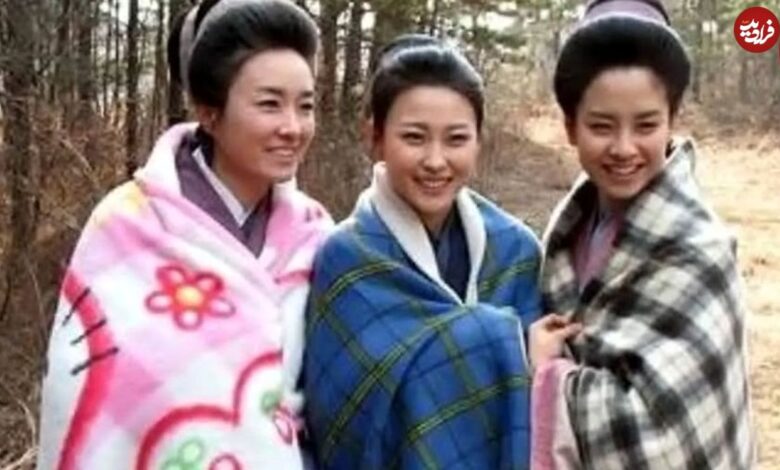 عکس| سفر زمان؛ «مودونگ، ندیمه بانو یوها» (سریال جومونگ) در حال تشویق شوهرش در ورزشگاه