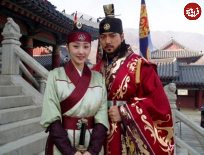 0-2 تاریخ و سفر در زمان؛ (عکس) به یادگاری «جومونگ» و «محافظ سوسانو» پشتصحنه «سریال جومونگ»