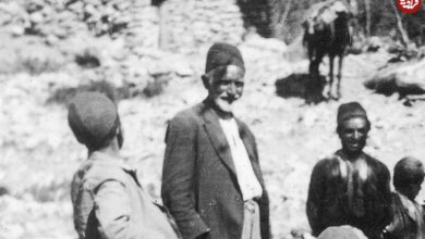 (عکس) سفر به ایران قدیم؛ «چای‌خوری» در یکی از روستاهای البرز؛ 90 سال قبل