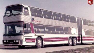 تصاویر؛ سفر در زمان؛ بوئینگ جاده‌ها، بزرگترین اتوبوس جهان