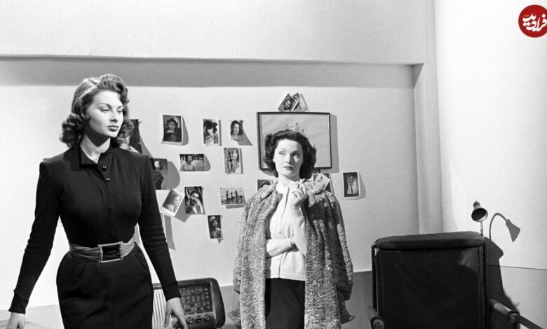 زمان و تقویم چهره ها؛| ؛ چهره «سوفیا لورن» 20 سالگی؛ سال 1333 عکس سال ۱۴۰۴ تصاویر| سفر در زمان؛ چهره «سوفیا لورن» در 20 سالگی؛ سال 1333