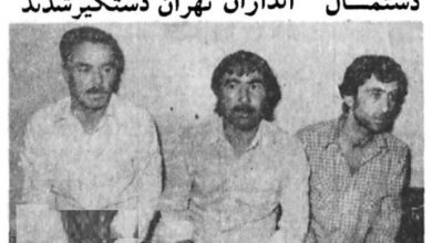 عکس؛ سفر در زمان؛ باند دستمال اندازان تهران دستگیر شدند!