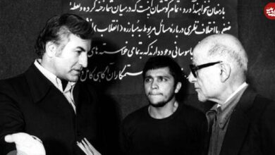 عکس؛ سفر در زمان؛ ملاقات با عباس امیر انتظام در بهداری زندان اوین!