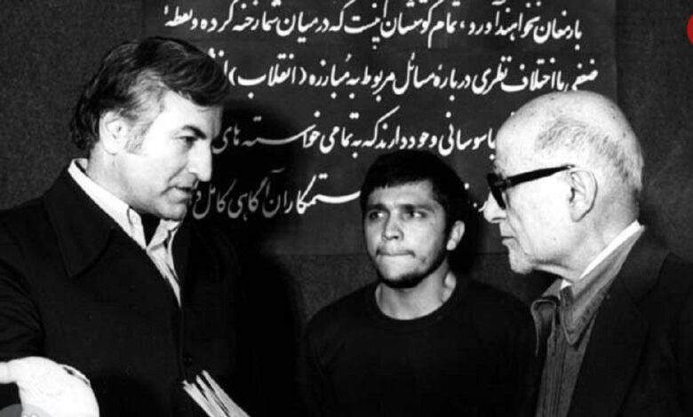 عکس؛ سفر در زمان؛ ملاقات با عباس امیر انتظام در بهداری زندان اوین!