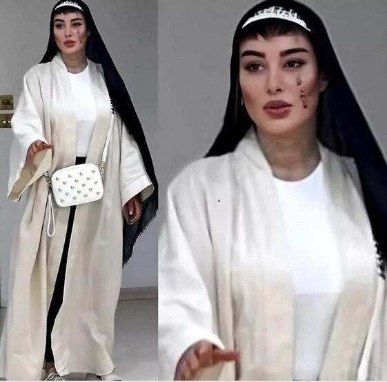 ✨ استایل جدید سحر قریشی؛ عجیب، متفاوت و پرحاشیه در سال 1404 ✨ استایل جدید سحر قریشی؛ عجیب، متفاوت و پرحاشیه در سال 1404