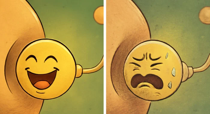 اسپرم مردان و استرس دوران کودکی ، حقایق شگفت انگیز و ناشناخته درمورد بدن مردان!