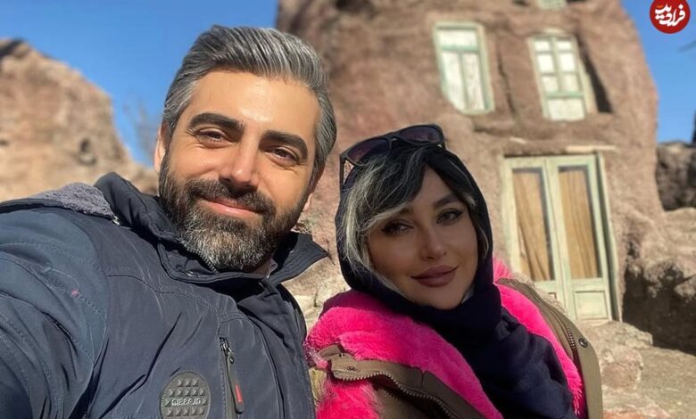 عکس| سفر زمان؛ «جواد جوادی» در کنار «مرضیه» در پشت‌صحنه «بچه‌مهندس4»