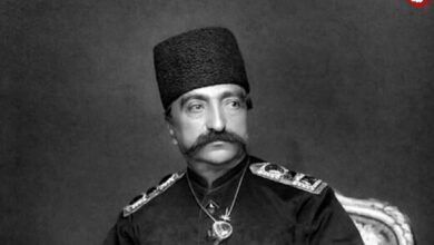 عکس؛ سفر در زمان؛ سفر به دوره قاجار؛ دو شخصیت محبوب شاه در یک قاب!