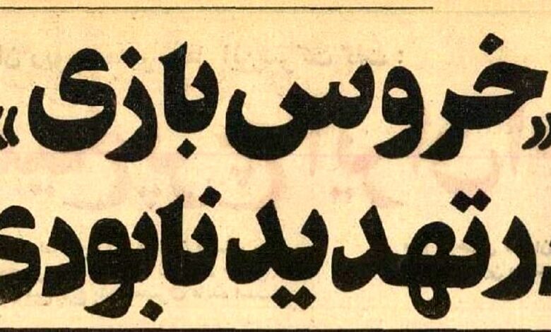 تاریخ و سفر در زمان؛ (عکس) , یک گزارش خواندنی از خروسبازان تهران سال ۵۴ عکس, سفر در زمان؛ یک گزارش خواندنی از خروسبازان تهران در سال ۵۴