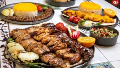 عکس؛ سفر در زمان؛ منوی یک رستوران در تهران در تابستان ۹۸ جلب توجه کرد