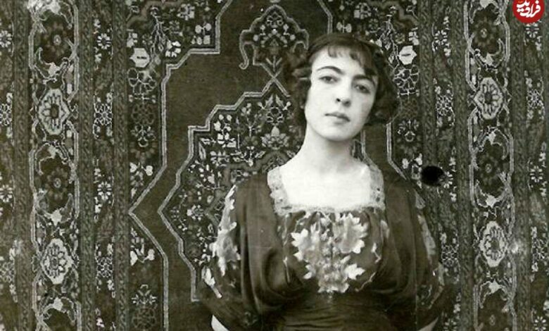 عکس؛ سفر در زمان؛ دختر دندانپزشک قجری