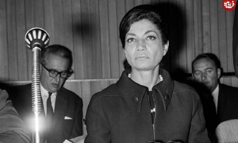 عکس| سفر در زمان؛ «اشرف پهلوی» در دوران پیری؛ دهه 80